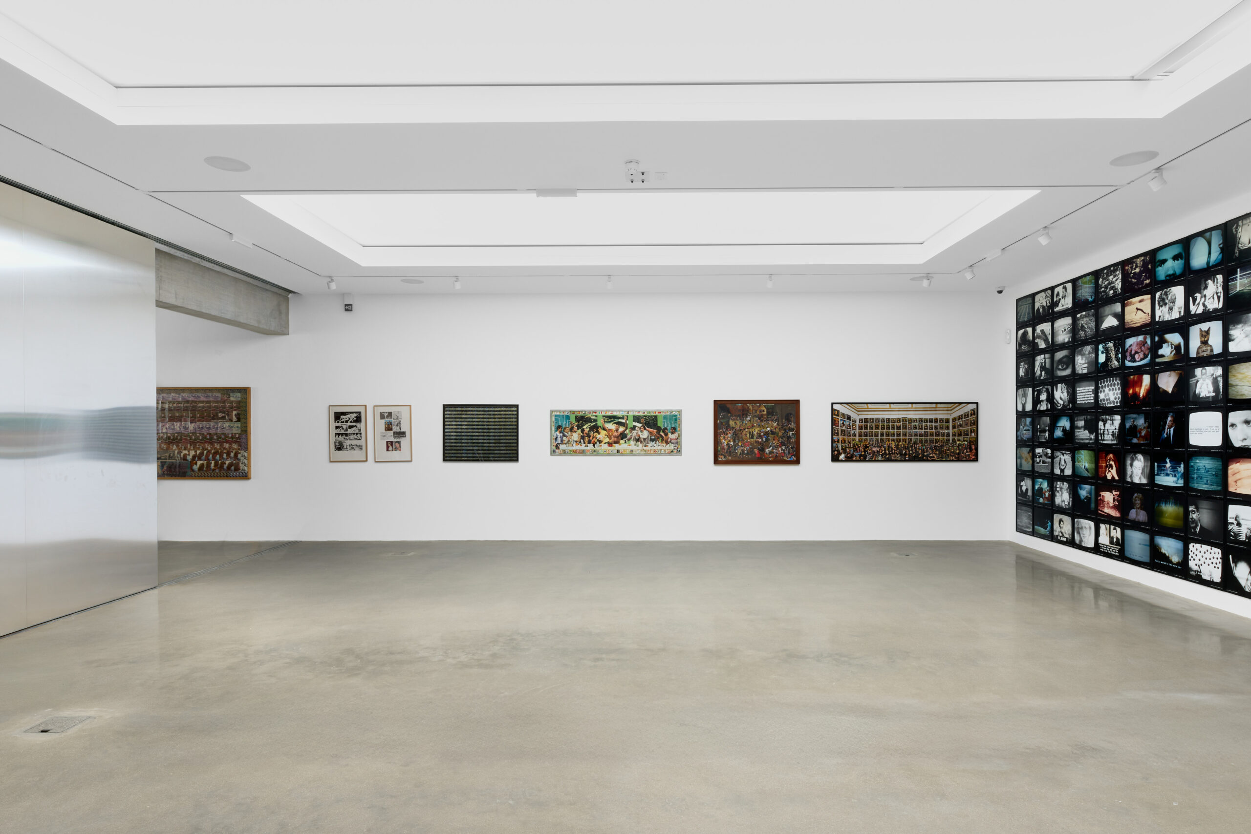 Interior of studio 2 of Graces Mews Gallery, Camberwell.